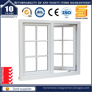 New Design Aluminum Casement Window with Security Grill